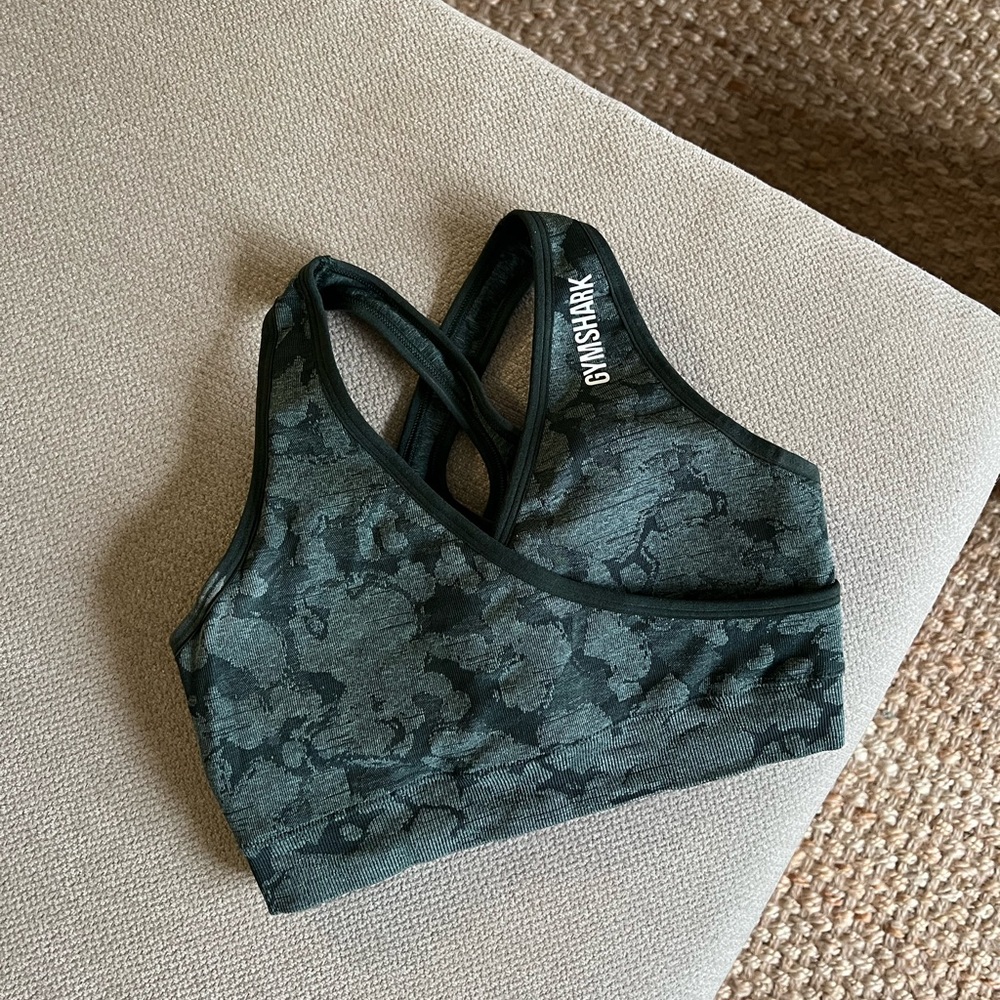 Gymshark Camo Sports Bra